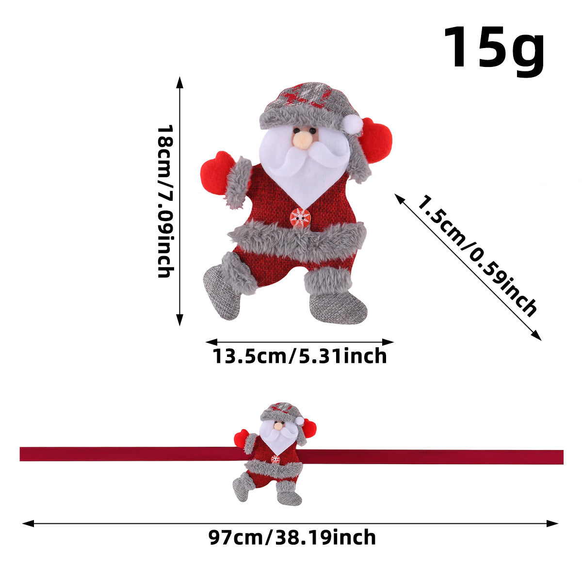 🎄 Christmas Character Curtain Tiebacks