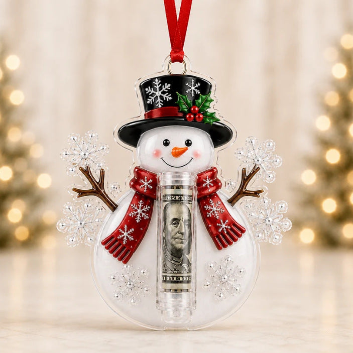 Cross-Border Christmas Cash Holder Ornament S