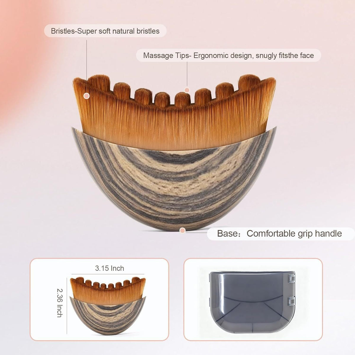 Lymphatic Drainage Face Brush - Lifting & Sculpting Tool