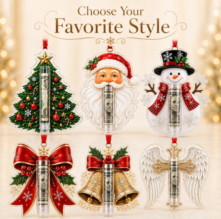 Cross-Border Christmas Cash Holder Ornament S