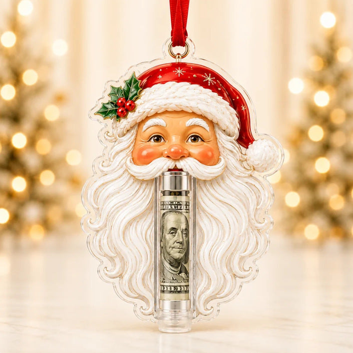 Cross-Border Christmas Cash Holder Ornament S