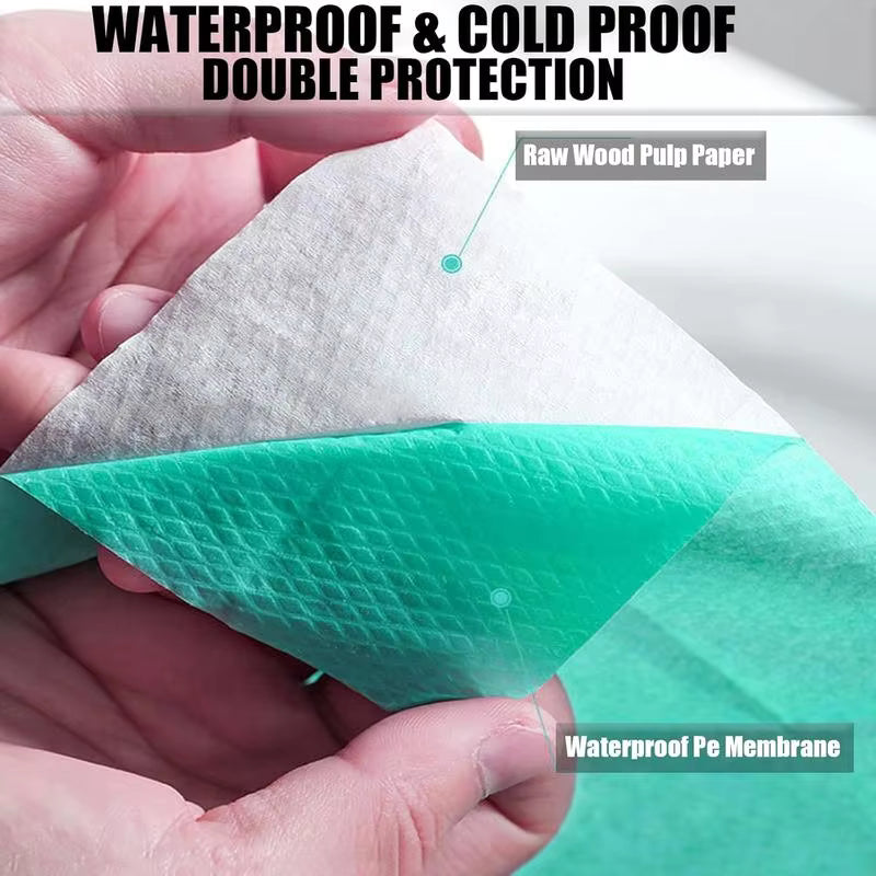 Extra-Large Waterproof Disposable Toilet Seat Covers - Non-Slip & Individually Wrapped