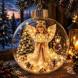 🎄🎄Limited time 50% OFF -✨ Glowing Christmas Story Ornament – Light-Up Mini Holiday Scene