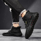 Men's Cowhide Composite-Toe Work Shoes