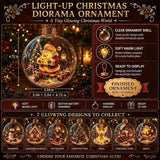 🎄🎄Limited time 50% OFF -✨ Glowing Christmas Story Ornament – Light-Up Mini Holiday Scene