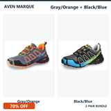 Gray/Orange+Black/Blue bundle - 70% OFF