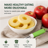 2-in-1 Stainless Steel Apple Peeler & Corer Tool - Effortless Fruit Prep