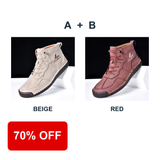 BEIGE+RED two-set bundle, 70% OFF