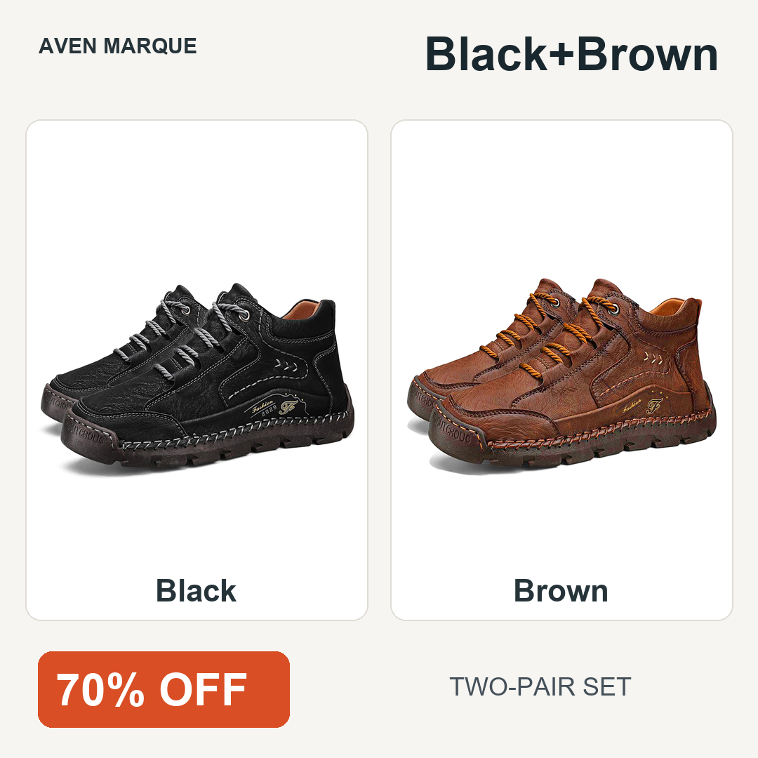 Black+Brown two-pair set, 70% OFF