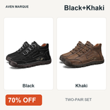 Black+Khaki two-pair set, 70% OFF