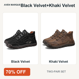 Black Velvet+Khaki Velvet two-pair set, 70% OFF