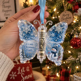 🦋 Christmas Butterfly Cash Gift Ornament