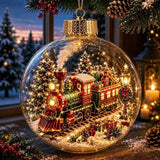 🎄🎄Limited time 50% OFF -✨ Glowing Christmas Story Ornament – Light-Up Mini Holiday Scene