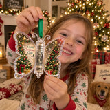 🦋 Christmas Butterfly Cash Gift Ornament