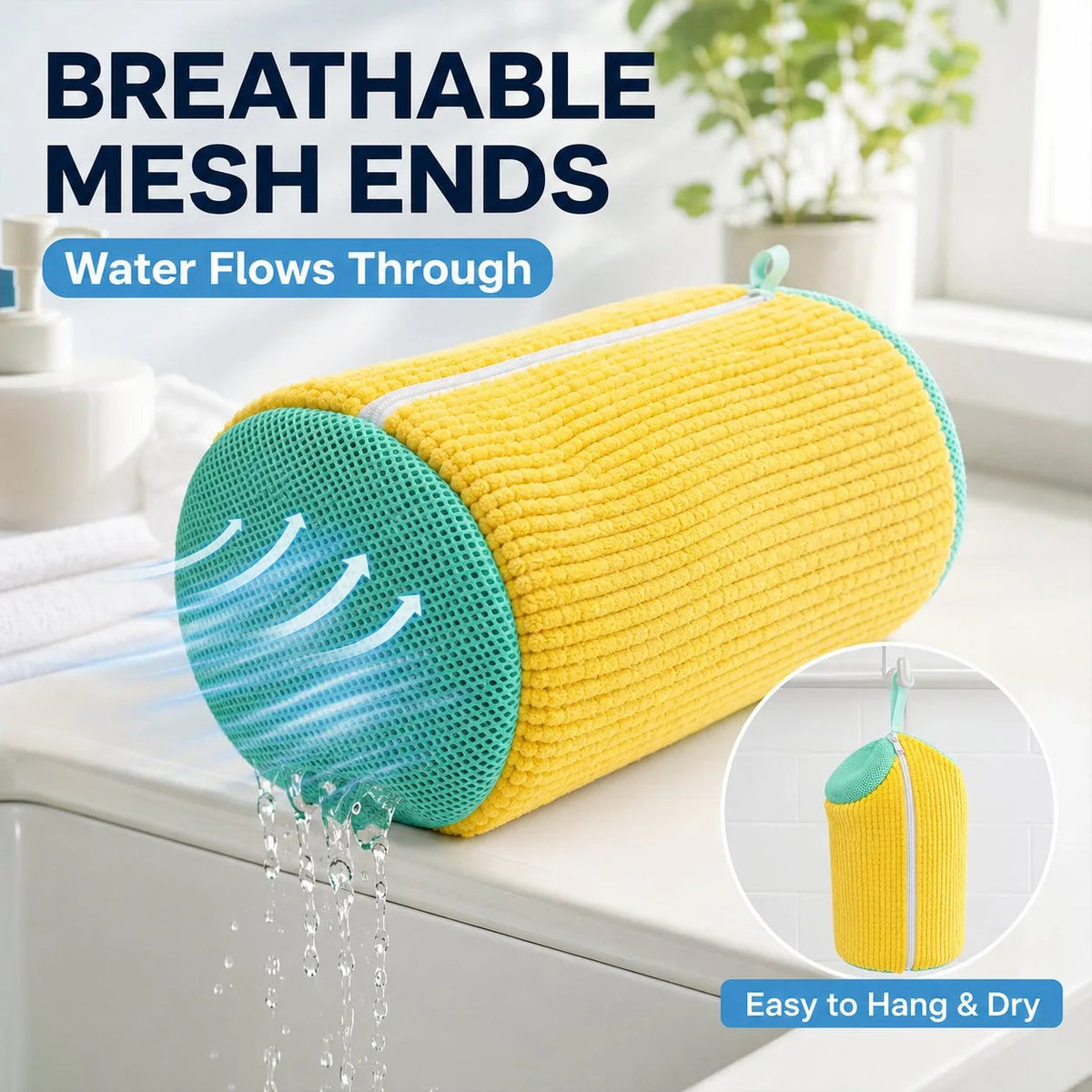 👟 360° Shoe Washing Bags – Deep Clean Sneakers Without Hand Scrubbing