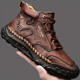 Men's Cowhide Composite-Toe Work Shoes