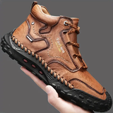 Men's Cowhide Composite-Toe Work Shoes