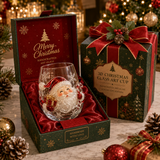 🎄Magical 3D Christmas Glass Cups – Santa, Reindeer, Snowman & Tree