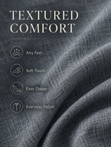 Calder textured fabric comfort benefits