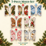 🦋 Christmas Butterfly Cash Gift Ornament
