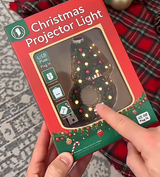 🎄Flexible USB Christmas Tree Projection Lamp - Festive Atmosphere Night Light (Includes 6 Slides)