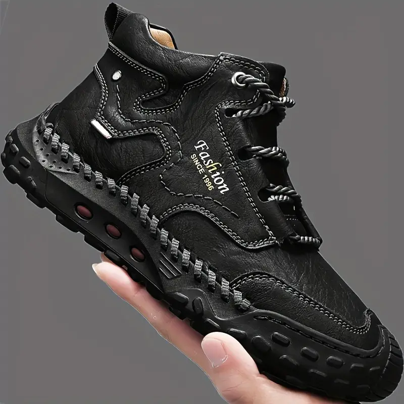 Men's Cowhide Composite-Toe Work Shoes