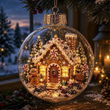 🎄🎄Limited time 50% OFF -✨ Glowing Christmas Story Ornament – Light-Up Mini Holiday Scene