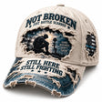 🧢 Veteran PTSD Awareness Baseball Cap – 100% Cotton