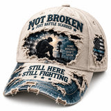 🧢 Veteran PTSD Awareness Baseball Cap – 100% Cotton