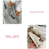 Women's Sneakers Elastic Slip on Flat Walking Shoes