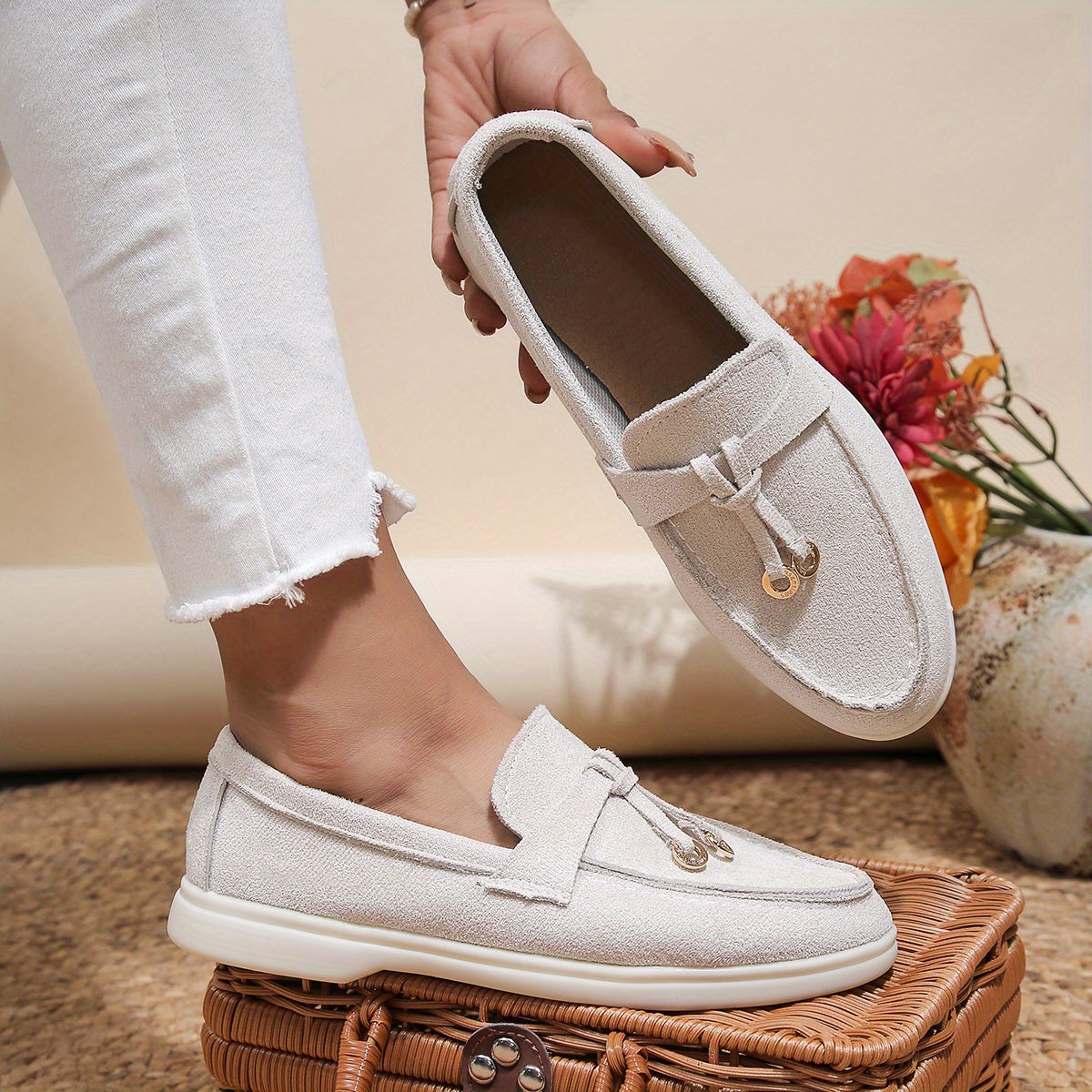 Women’s Breathable Chunky Loafers - Stylish and Comfortable