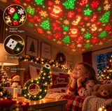 🎄Flexible USB Christmas Tree Projection Lamp - Festive Atmosphere Night Light (Includes 6 Slides)