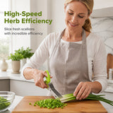 🌿 5-Blade Stainless Steel Herb Scissors - Quick Kitchen Prep