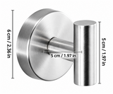 💪🏻🚿Heavy-Duty Suction Cup Hooks for Bathroom & Kitchen - Strong Adhesion, Easy Installation