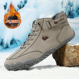 Wiecel™ FrostStep – Kältefeste & rutschfeste Barfuß-Winterstiefel